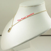 Load image into Gallery viewer, 14K Yellow Gold Marquise Sapphire Pendant