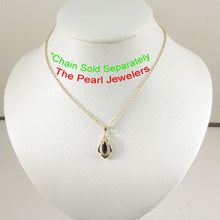 Load image into Gallery viewer, 14K Yellow Gold Marquise Sapphire Pendant