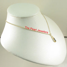 Load image into Gallery viewer, 14K Yellow Gold Marquise Sapphire Pendant