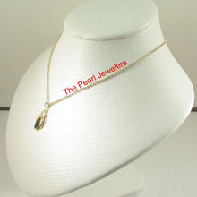 Load image into Gallery viewer, 14K Yellow Gold Marquise Sapphire Pendant