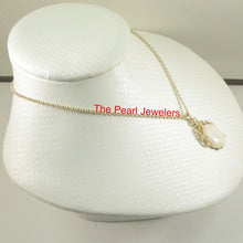 Load image into Gallery viewer, 14k Yellow Gold Oval Australia Opal Pendant