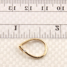 Load image into Gallery viewer, 14k Yellow Gold Raindrop Diamond Pendant