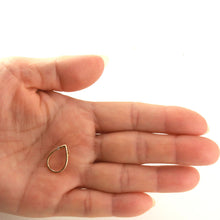 Load image into Gallery viewer, 14k Yellow Gold Raindrop Diamond Pendant