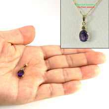 Load image into Gallery viewer, 14K Yellow Gold Amethyst & Peridot Pendant