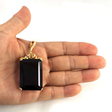 Load image into Gallery viewer, 14K Yellow Gold Baguette Amethyst Enhancer Pendant