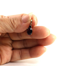 Load image into Gallery viewer, 14K Yellow Gold Amethyst Pendant with Chain Option