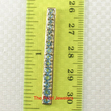 Load image into Gallery viewer, 14K Yellow Gold Fifteen-Stone Blue Topaz Pendant
