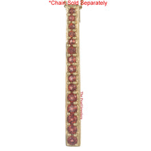 Load image into Gallery viewer, 14K Yellow Gold Fifteen-Stone Garnet Pendant