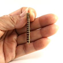 Load image into Gallery viewer, 14K Yellow Gold Fifteen-Stone Garnet Pendant