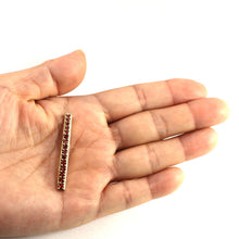 Load image into Gallery viewer, 14K Yellow Gold Fifteen-Stone Garnet Pendant