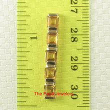 Load image into Gallery viewer, 14K Yellow Gold Five-Stone Citrine Pendant