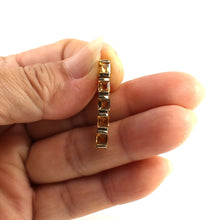 Load image into Gallery viewer, 14K Yellow Gold Five-Stone Citrine Pendant