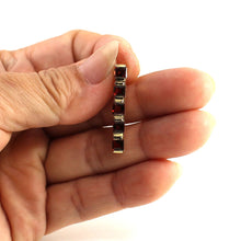 Load image into Gallery viewer, 14K Yellow Gold Five-Stone Garnet Pendant