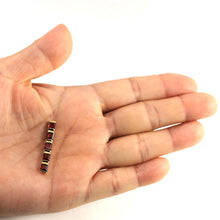 Load image into Gallery viewer, 14K Yellow Gold Five-Stone Garnet Pendant