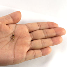 Load image into Gallery viewer, 14K Yellow Gold Script Initial F Pendant Charm