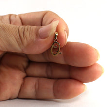 Load image into Gallery viewer, 14K Yellow Gold Script Initial Q Pendant Charm