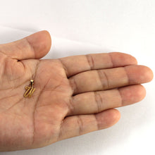 Load image into Gallery viewer, 14K Yellow Gold Script Initial W Pendant Charm