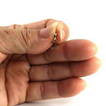 Load image into Gallery viewer, 14K Yellow Gold Script Initial X Pendant Charm