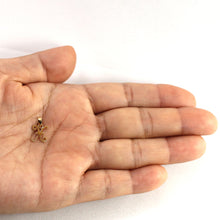 Load image into Gallery viewer, 14K Yellow Gold Script Initial X Pendant Charm