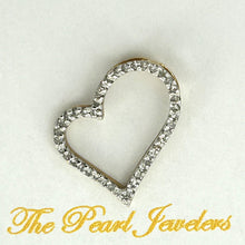 Load image into Gallery viewer, 14k Yellow Gold Heart Diamond Pendant