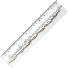 Load image into Gallery viewer, White Biwa Pearl & Silver Beads Bracelet with Sterling Silver Trigger Clasp