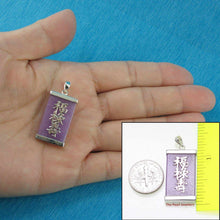 Load image into Gallery viewer, 925 Sterling Silver Three Stars Lavender Jade Pendant