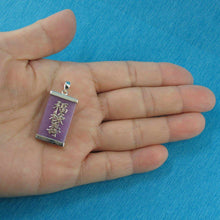 Load image into Gallery viewer, 925 Sterling Silver Three Stars Lavender Jade Pendant