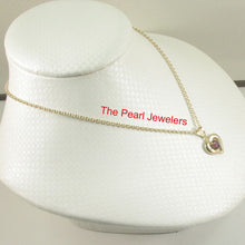 Load image into Gallery viewer, Heart Shaped Genuine Ruby 14k Yellow Gold Pendant