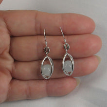 Load image into Gallery viewer, Solid Sterling Silver 925 Lucky Lantern Jade Hook Earrings