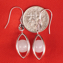 Load image into Gallery viewer, Solid Sterling Silver 925 Lucky Lantern Jade Hook Earrings