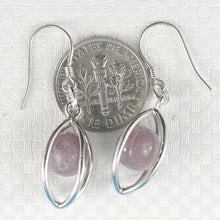 Load image into Gallery viewer, Solid Sterling Silver 925 Lucky Lantern Tourmaline Hook Earrings