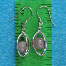 Load image into Gallery viewer, Solid Sterling Silver 925 Lucky Lantern Tourmaline Hook Earrings