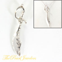 Load image into Gallery viewer, Sterling Silver Sword Pendant Necklace