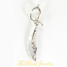 Load image into Gallery viewer, Sterling Silver Sword Pendant Necklace