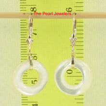Load image into Gallery viewer, 14K Yellow Gold Donut Mother of Pearl Earrings