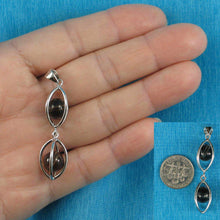 Load image into Gallery viewer, Black Obsidian Lucky Lantern Pendant