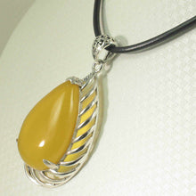 Load image into Gallery viewer, Cabochon Golden Agate Sterling Silver Pendant