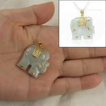 Load image into Gallery viewer, Celadon Jade Elephant Pendant