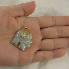 Load image into Gallery viewer, Celadon Jade Elephant Pendant