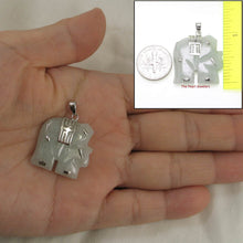 Load image into Gallery viewer, Celadon Jade Elephant Sterling Silver Pendant