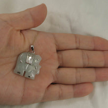 Load image into Gallery viewer, Celadon Jade Elephant Sterling Silver Pendant