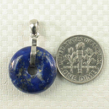 Load image into Gallery viewer, Blue Lapis Donut Pendant