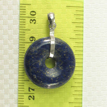 Load image into Gallery viewer, Elegant Blue Lapis Donut Pendant