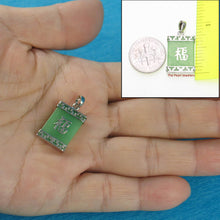 Load image into Gallery viewer, Fortune Tablet Jade Pendant