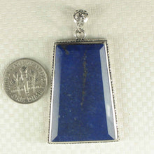 Load image into Gallery viewer, Large Trapezoid Blue Lapis Lazuli Pendant