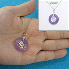 Load image into Gallery viewer, Lavender Jade Dragon Pendant