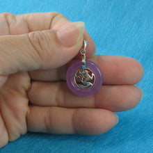 Load image into Gallery viewer, Lavender Jade Dragon Pendant