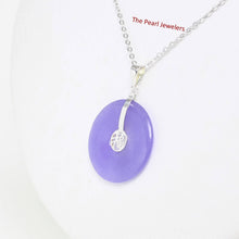 Load image into Gallery viewer, Lavender Jade Fortune Pendant