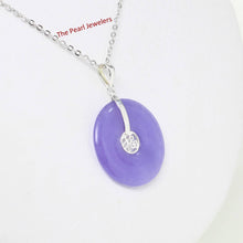 Load image into Gallery viewer, Lavender Jade Fortune Pendant