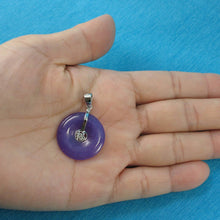 Load image into Gallery viewer, Lavender Jade Fortune Pendant